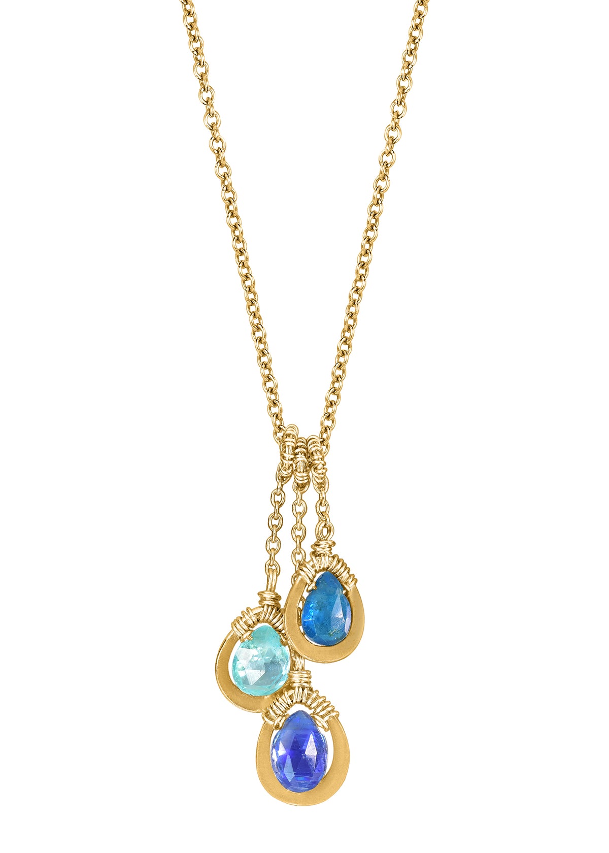 BLUE TONES NECKLACE